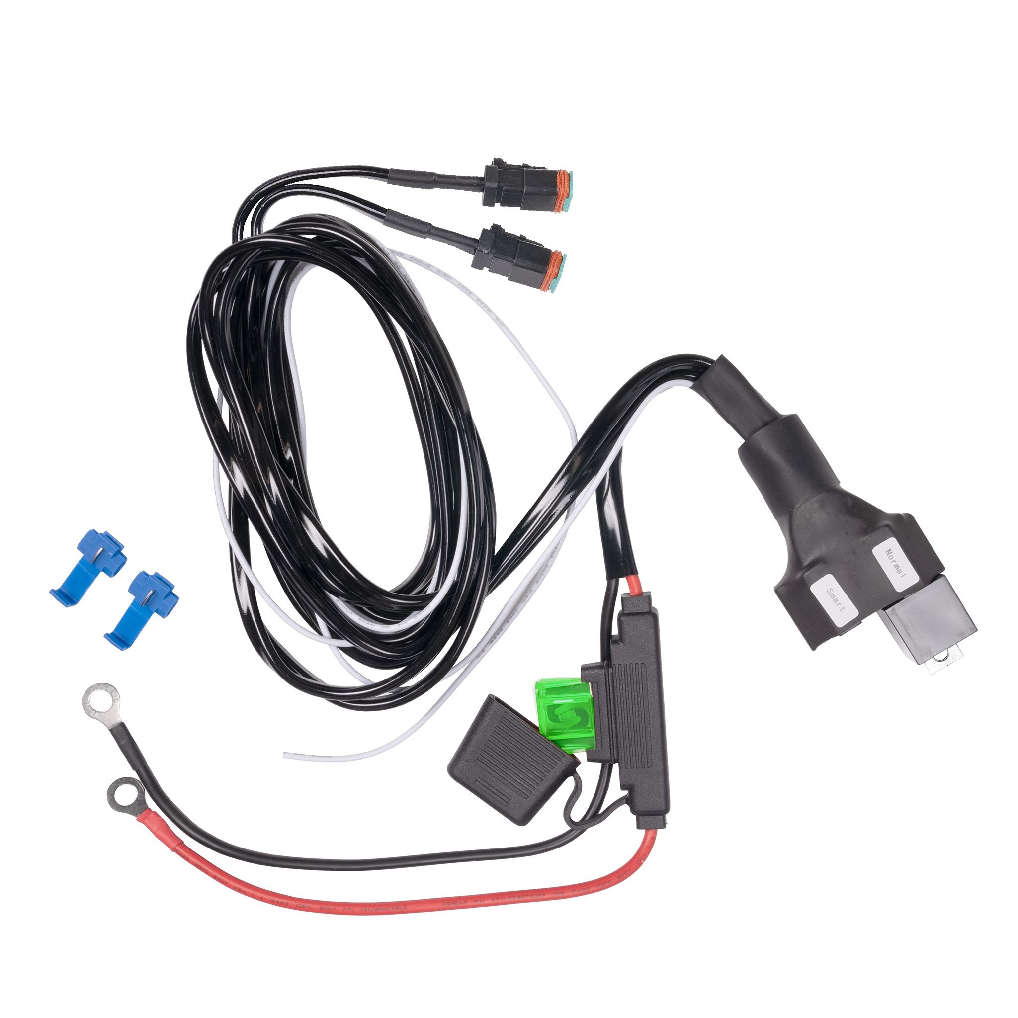 Wiring harness Purelux Dualrelay 12V, DT-2, Wiring harness afbeelding