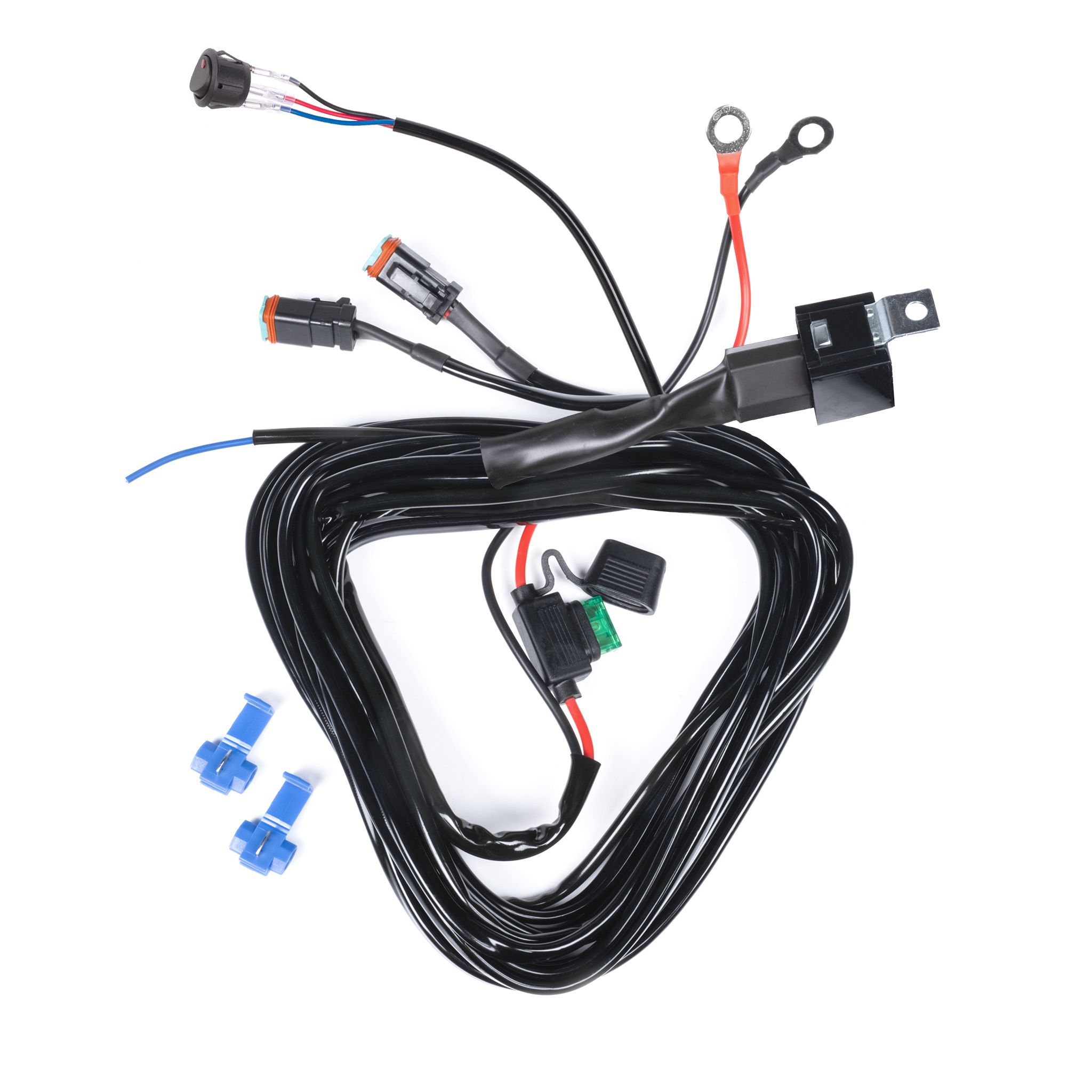 Wiring harness with switch Purelux Pro Serie 12V, DT-2 afbeelding