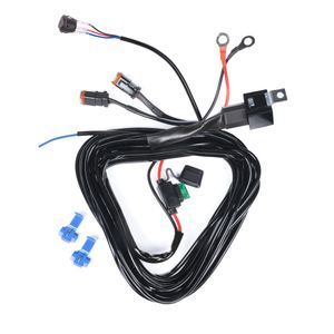 Wiring harness with switch Purelux Pro Serie 12V, DT-2