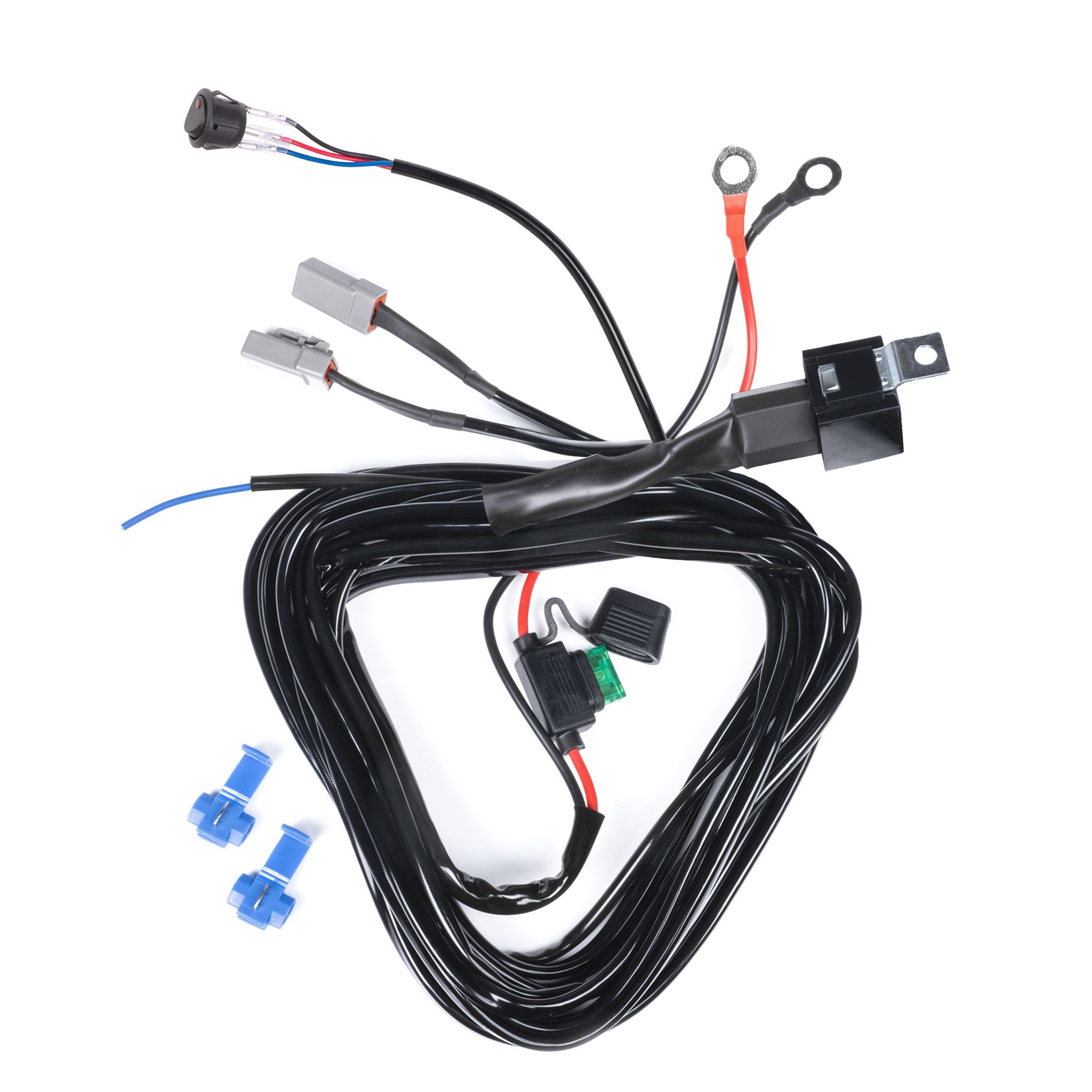Wiring harness with switch Purelux Pro Serie 12V, DTP afbeelding