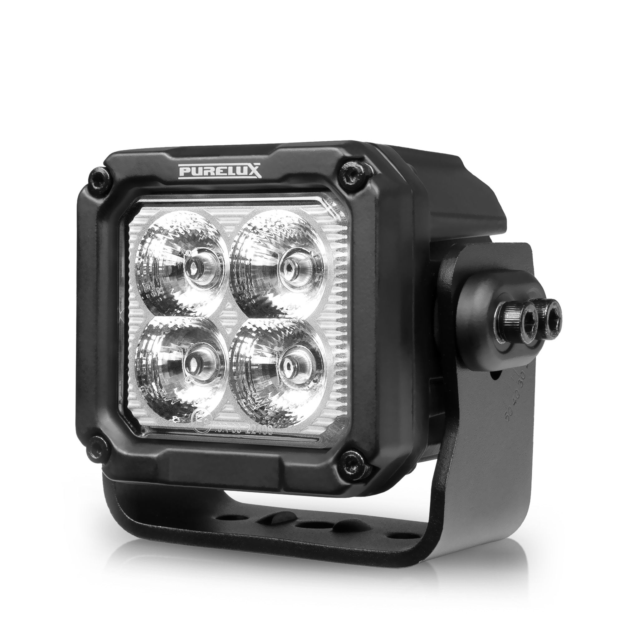 Work light Purelux Square 40 HD Gen2 - 12 cm / 40W / Spot, 1 pc (Gen2) afbeelding