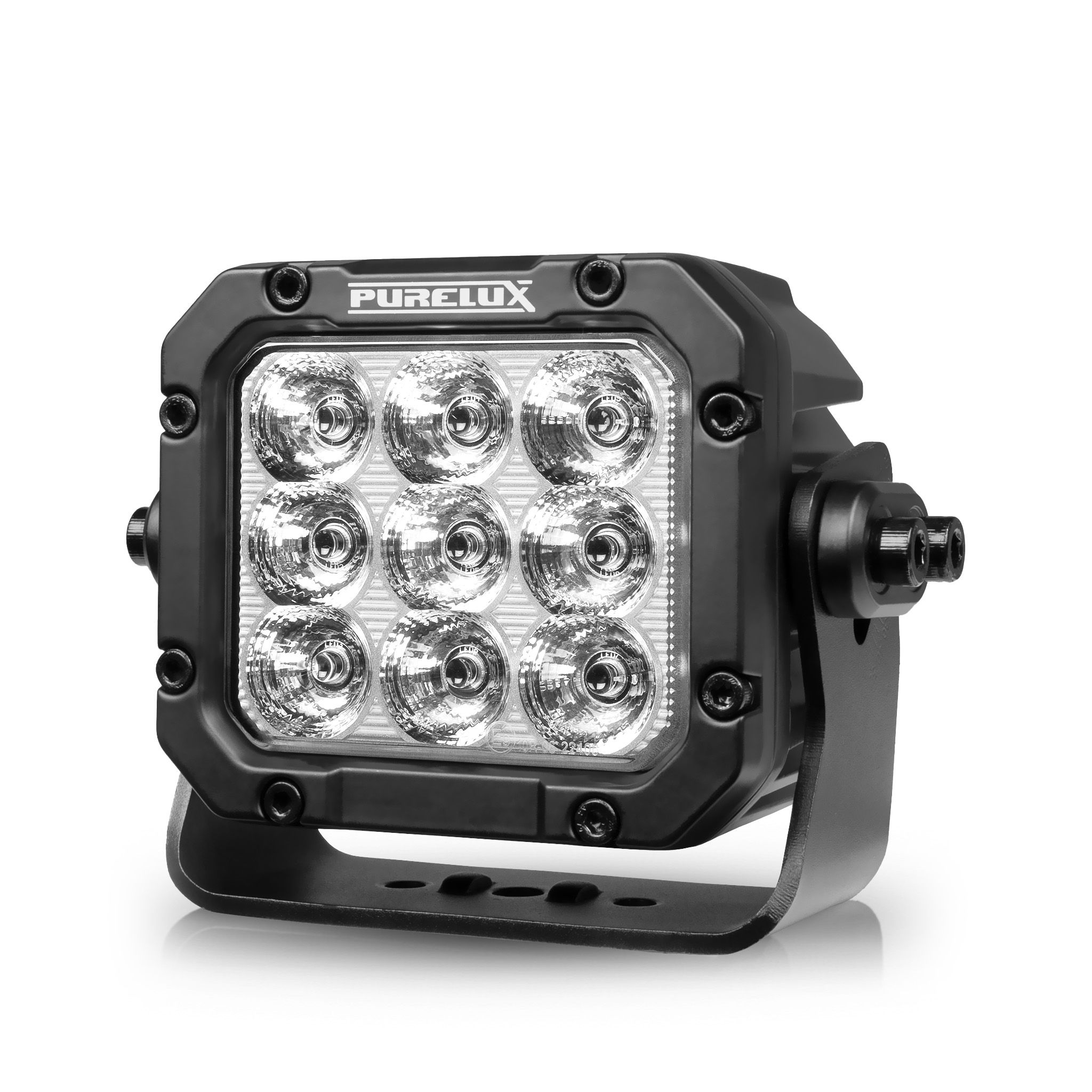 Arbetsbelysning Purelux Square 90 HD Gen2 - 16 cm / 90W / Spot
