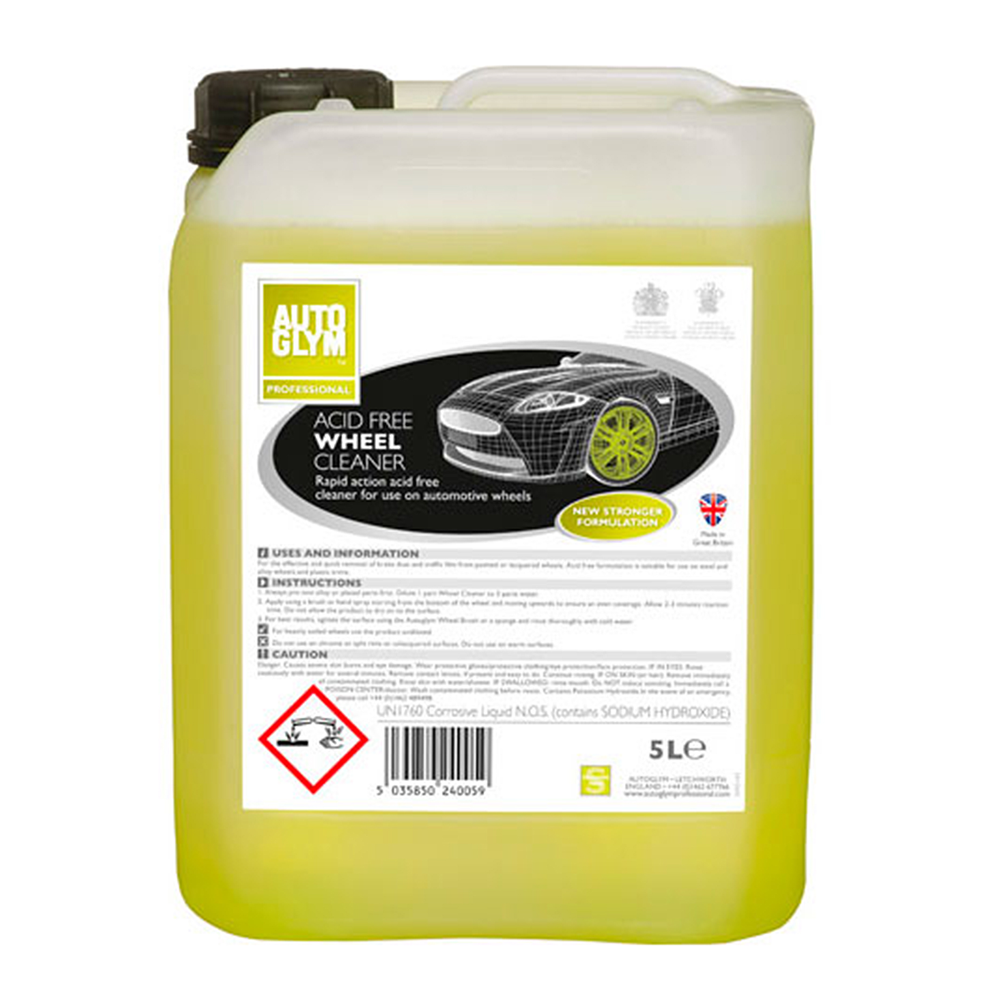 Felgvask Autoglym Acid Free Wheel Cleaner, 5000 ml