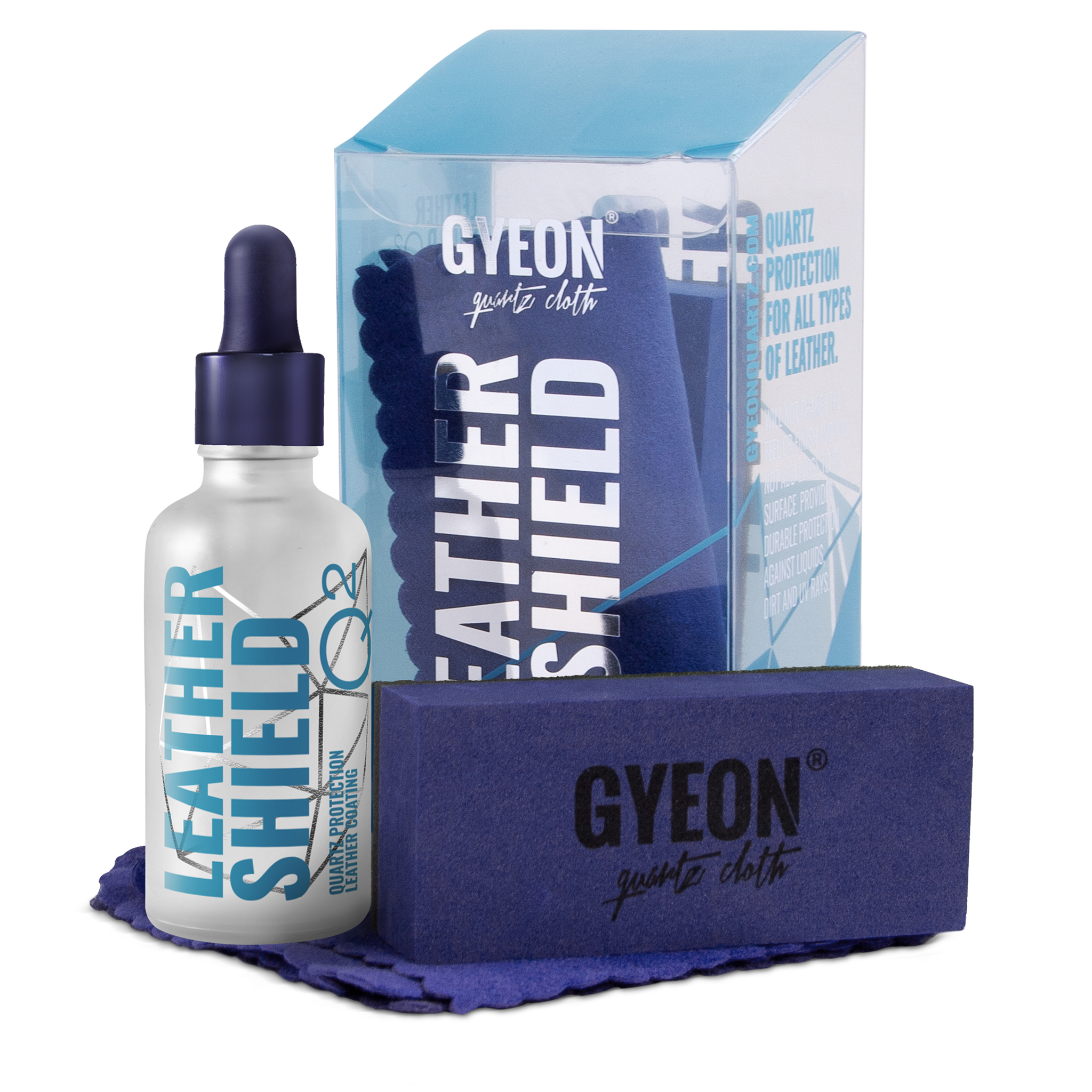 Skinnforsegling Gyeon Q2 LeatherShield, 50 ml