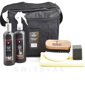 Skinnbehandlingspakke Swissvax Leather Care Kit Forte