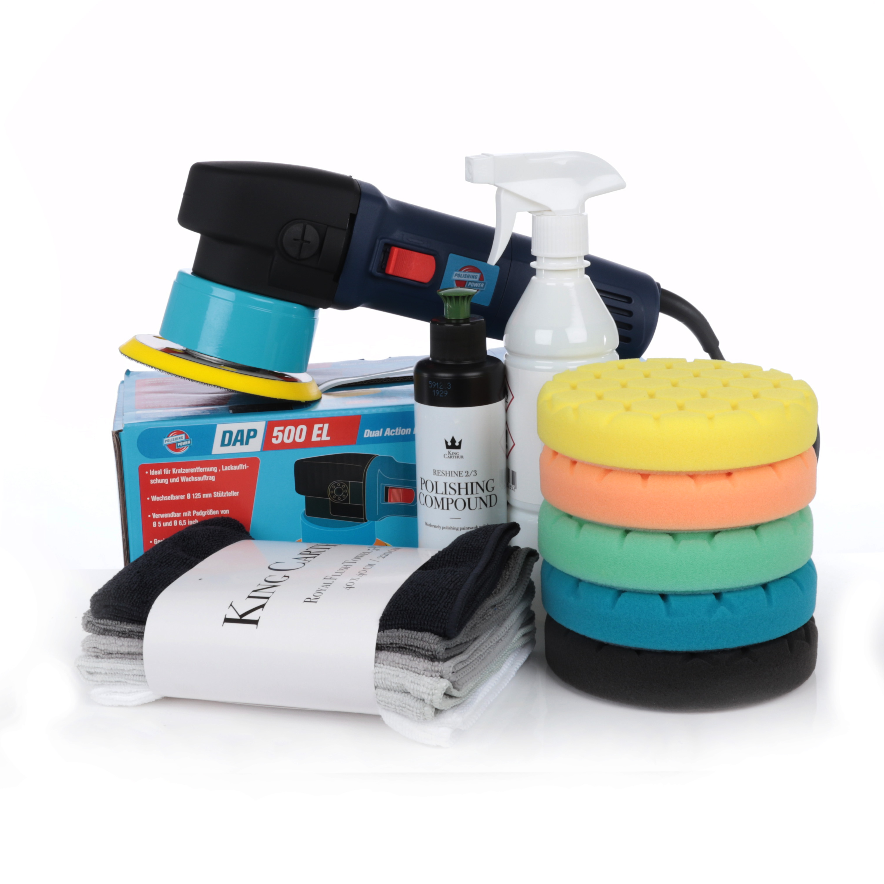 Poleringspaket Polishing Starter 500 All in One BASIC