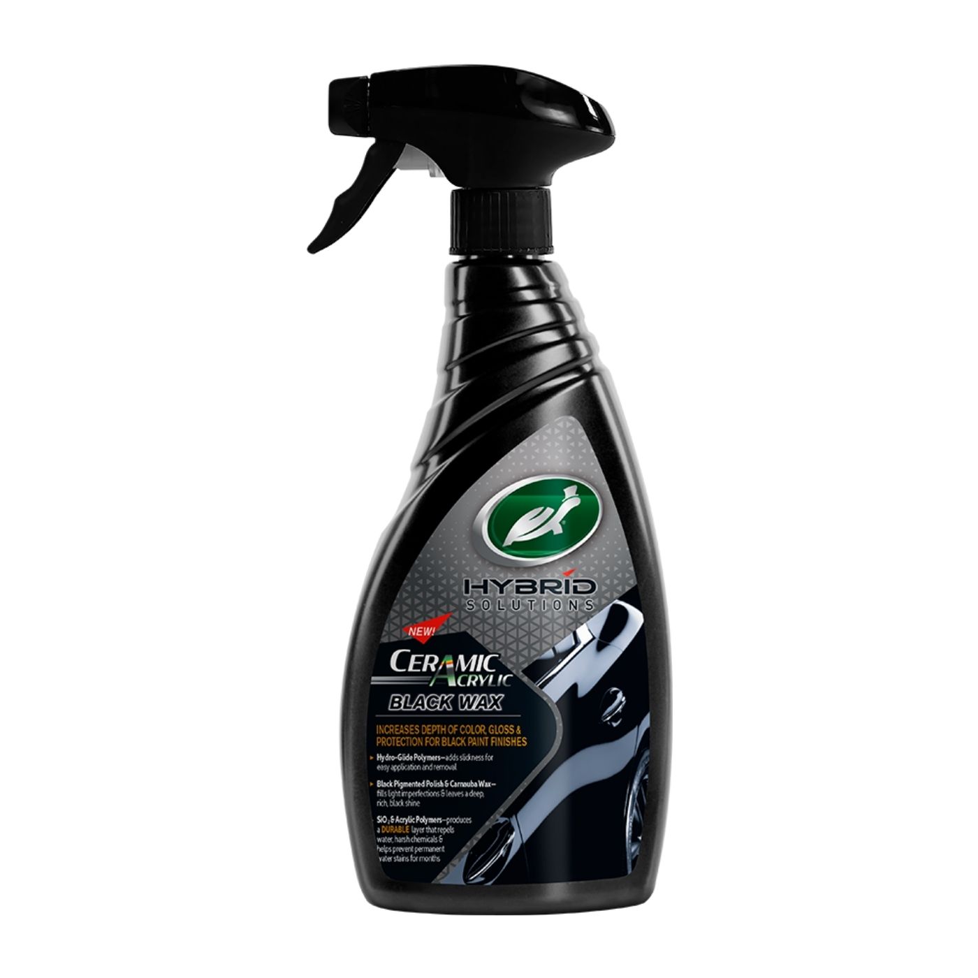 Spray wax, Turtle Wax Ceramic Black Spray Coating, 500 ml