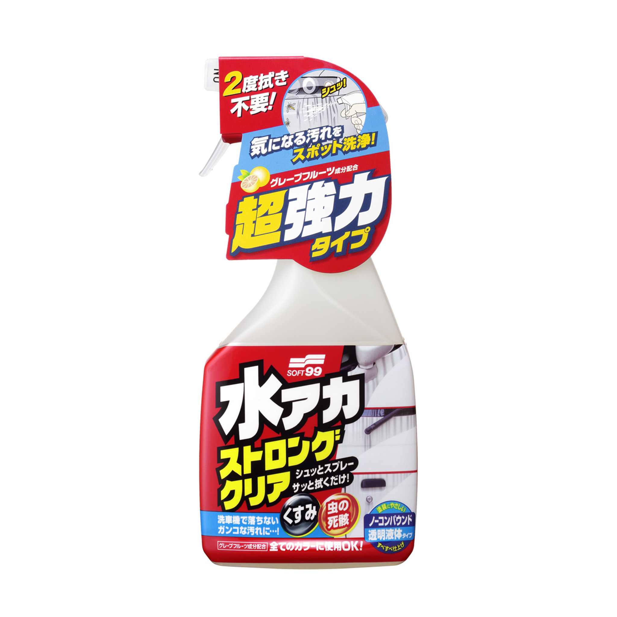 Eksteriørrengjøring Soft99 Stain Cleaner Strong Type, 500 ml