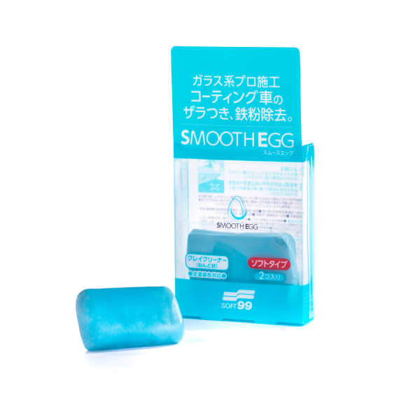 Puhdistussavi Soft99 Smooth Egg Clay Bar, 100 g
