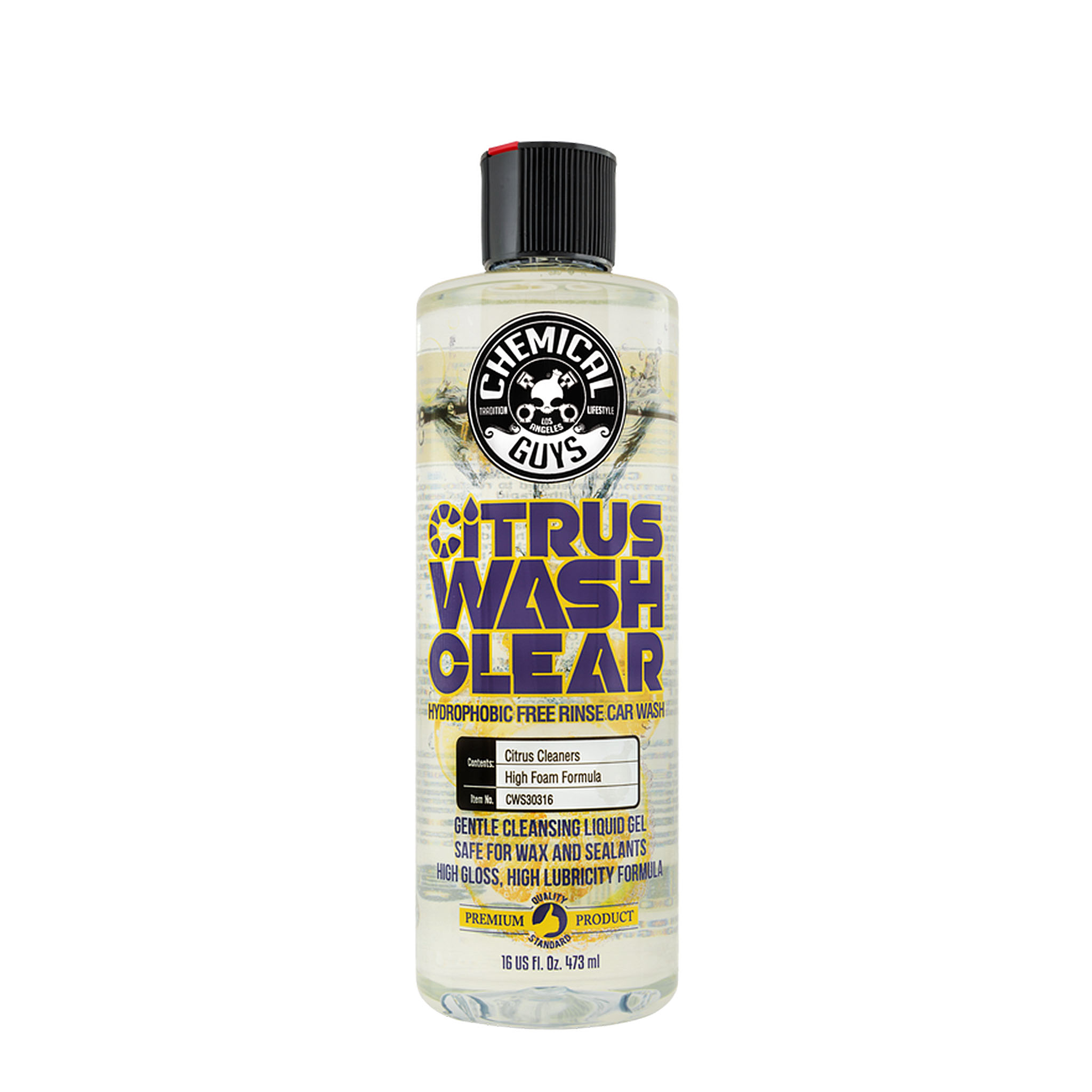 Vaxschampo Chemical Guys Citrus Wash Clear, 473 ml
