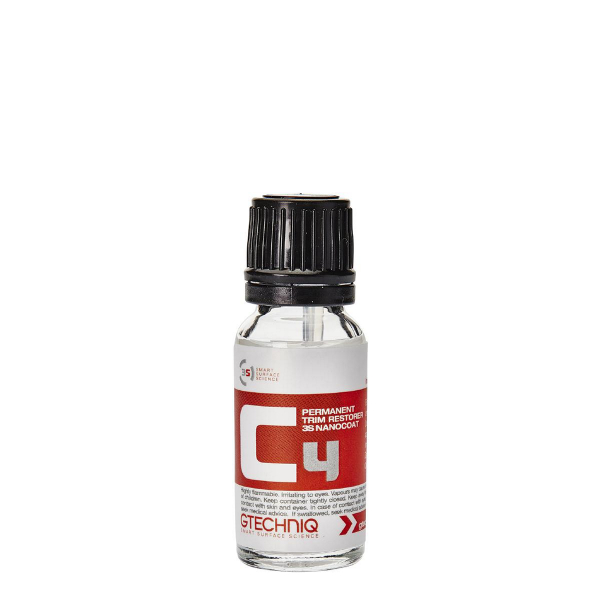 Muovipinnoite Gtechniq C4 Permanent Trim Restorer, 15 ml