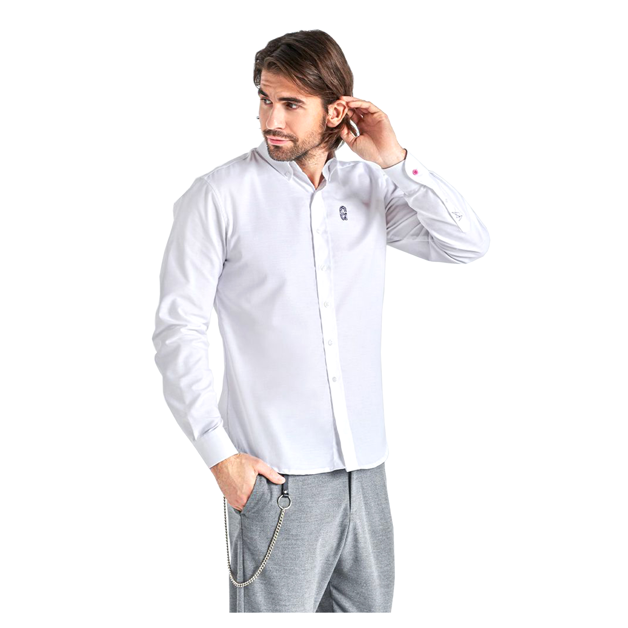 Skjorta Gyeon Shirt, Vit, XL