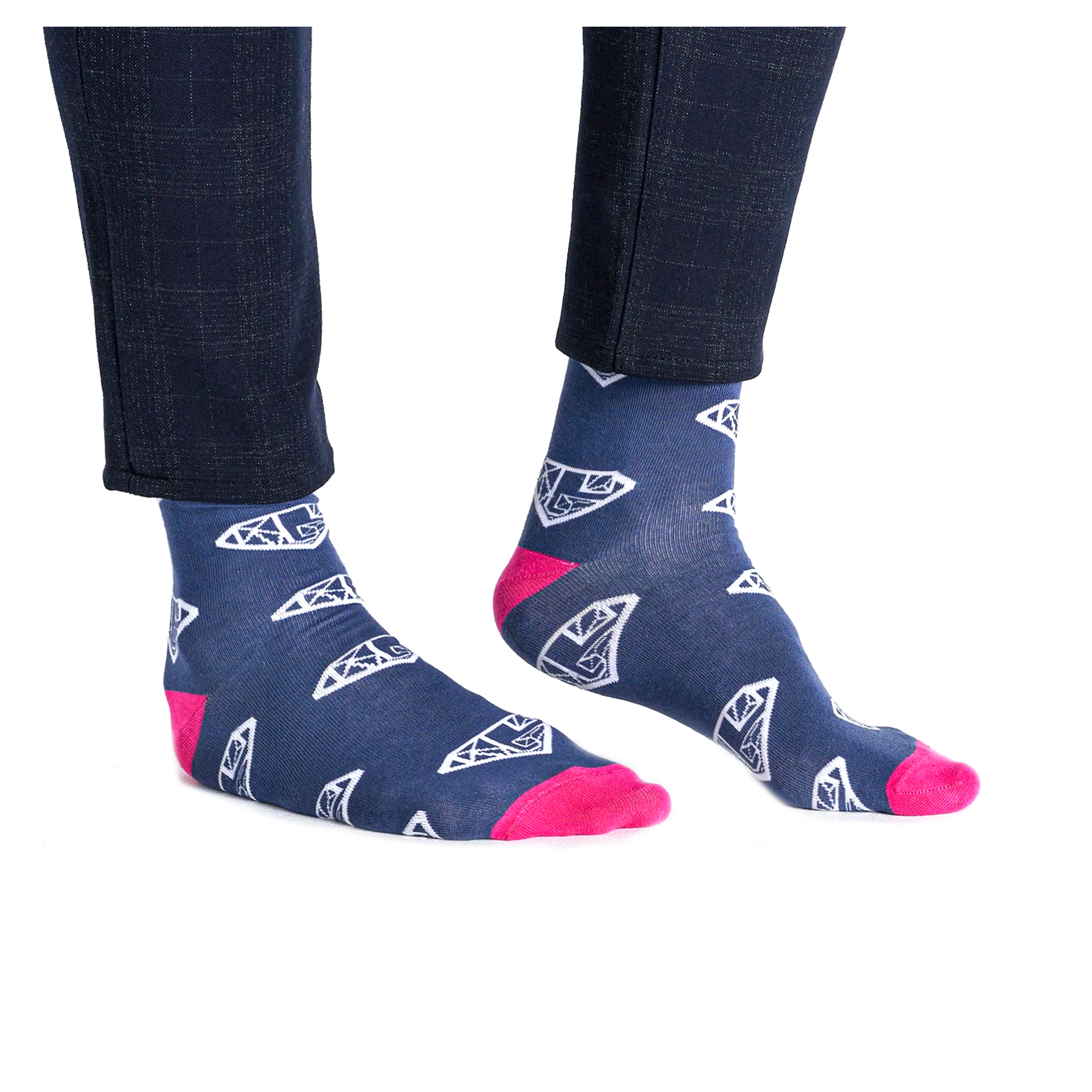 Strumpor Gyeon Socks, Mörkblå, Storlek 36-41