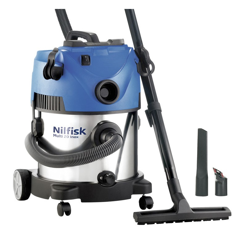 Vhbw 3 X Filterelement Compatibel Met Nilfisk Multi II - Fijnstoffilter Voor Nat-/Droogzuiger