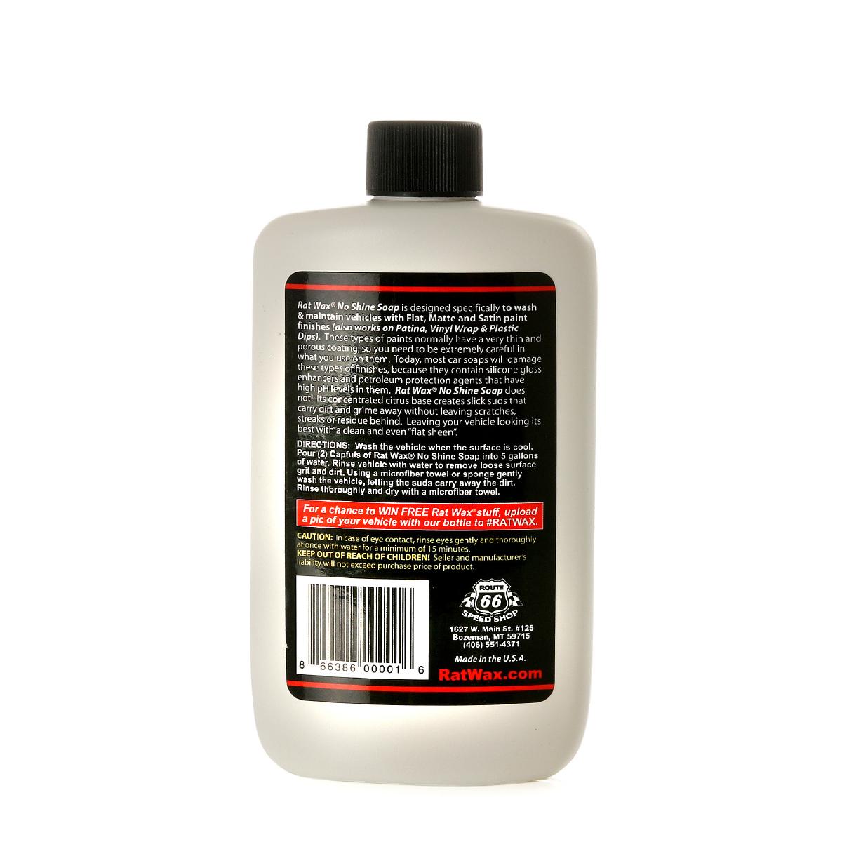 Mattschampo Rat Wax No Shine Car Soap 237 Ml 249kr AUTODUDE SE