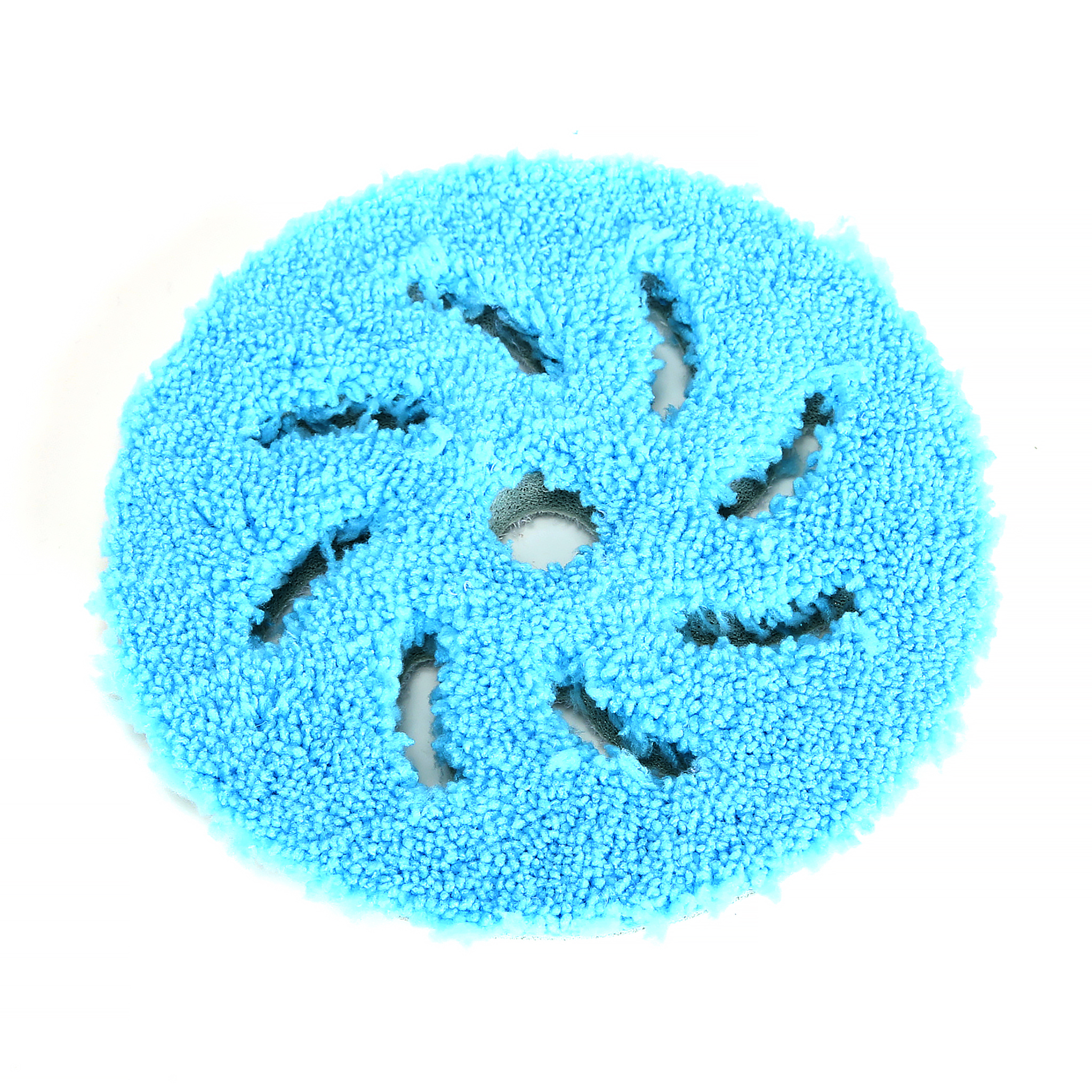 Poleringspute Rupes mikrofiber, blå, cutting, 150 mm, 1 stk