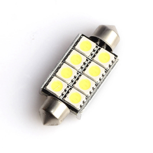 Spollampa 8 LED (42 mm), 320 lm (2 st)