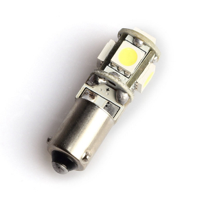 LED-polttimo Purelux BAX9S (H6W) 5 LED, 90 lm (2 kpl)