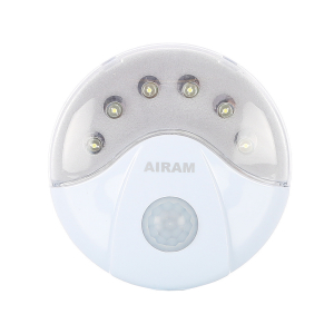 Kaappivalo Airam NOX, 6 LED