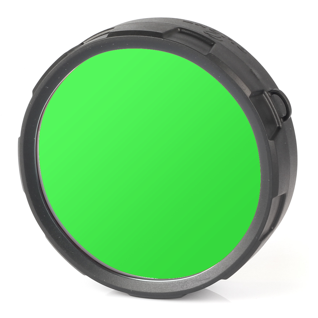 Olight färgfilter, Grön, 40 mm: M22/M23/R50/Warrior X PRO