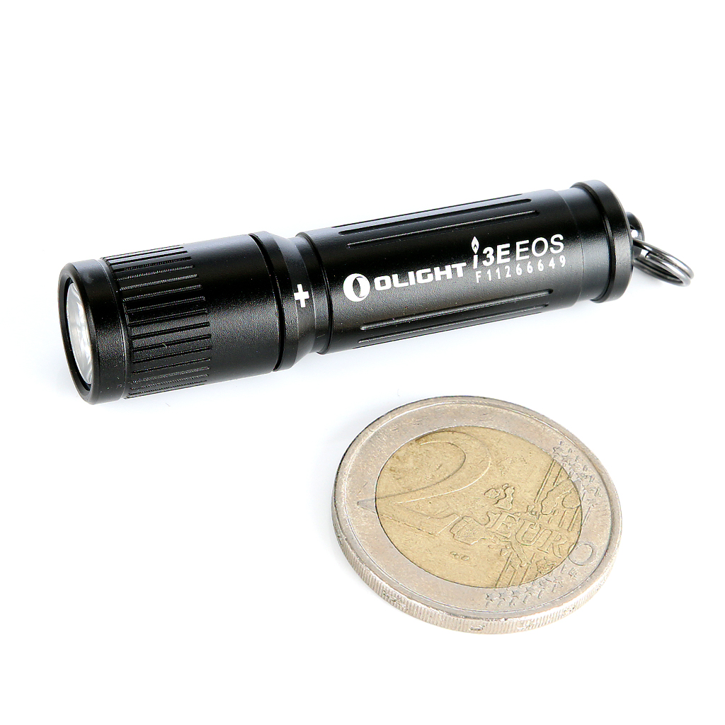 Nøkkelringlykt Olight i3e, 90lm, 1 stk. + Alkalisk batteri