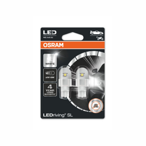 LED-poltinpari Osram LedDriving SL, 6000K, W16W