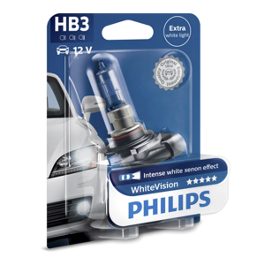 Halogenpære Philips WHITE Vision, 65W, HB3