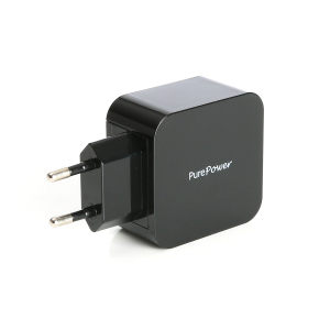 PurePower 230V 2x USB adapter