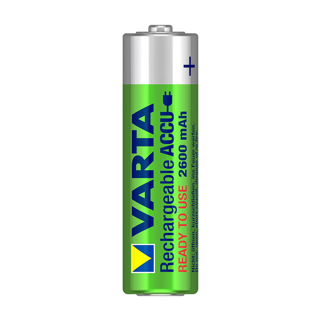 Laddbart AA-batteri VARTA Accu, 2600 mAh, 4 st
