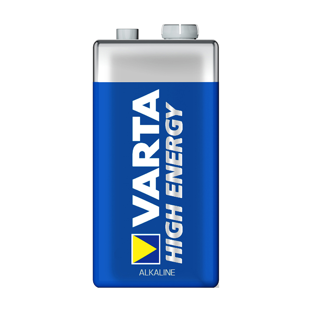 9V-batteri VARTA High Energy, 1 st