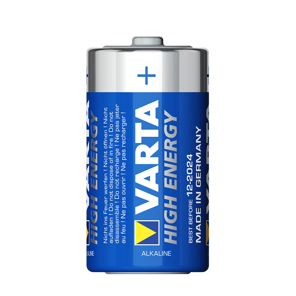 C-batteri VARTA High Energy, 2 stk.