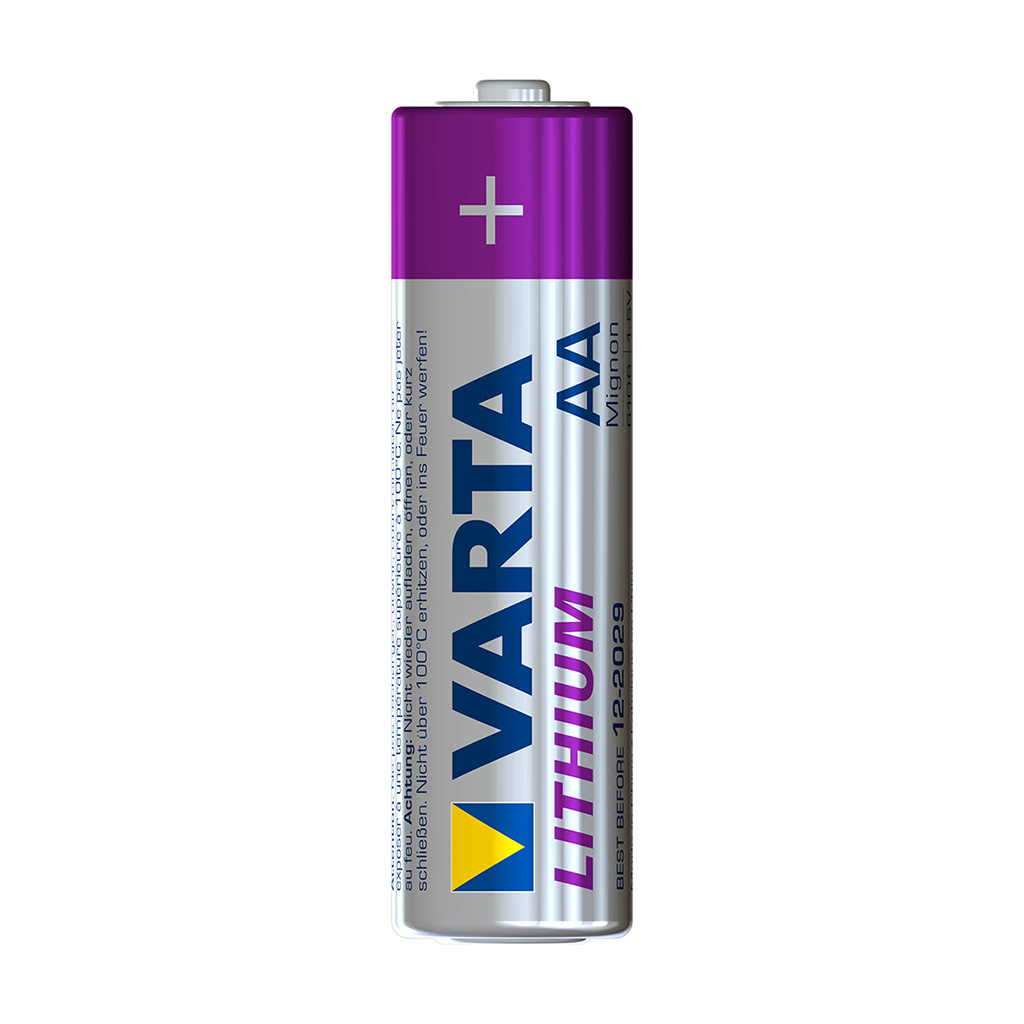 AA-batteri VARTA Lithium, 4 stk