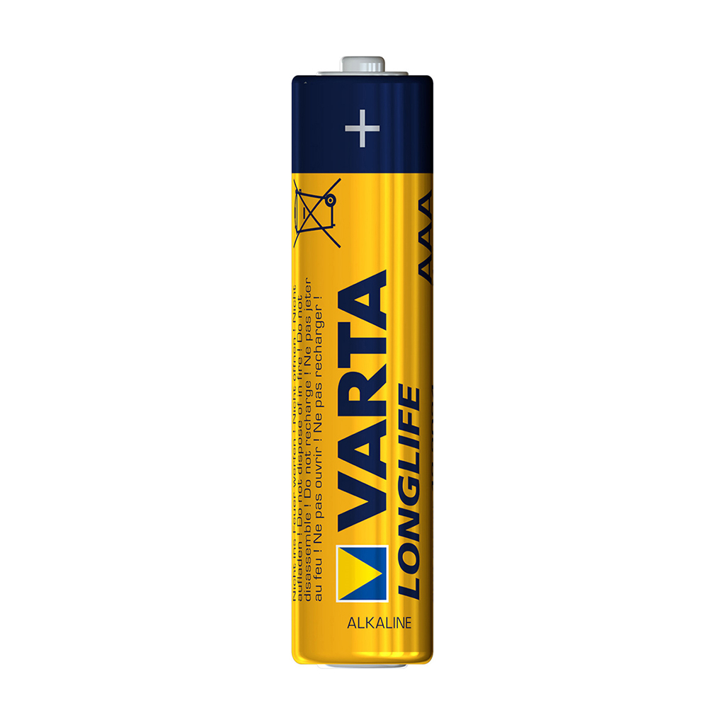 AAA-batteri VARTA Long Life, 4 st