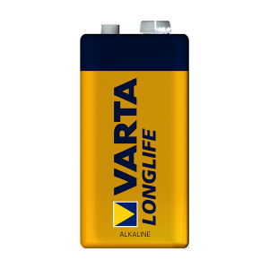 9V-batteri VARTA Long Life, 1 stk.