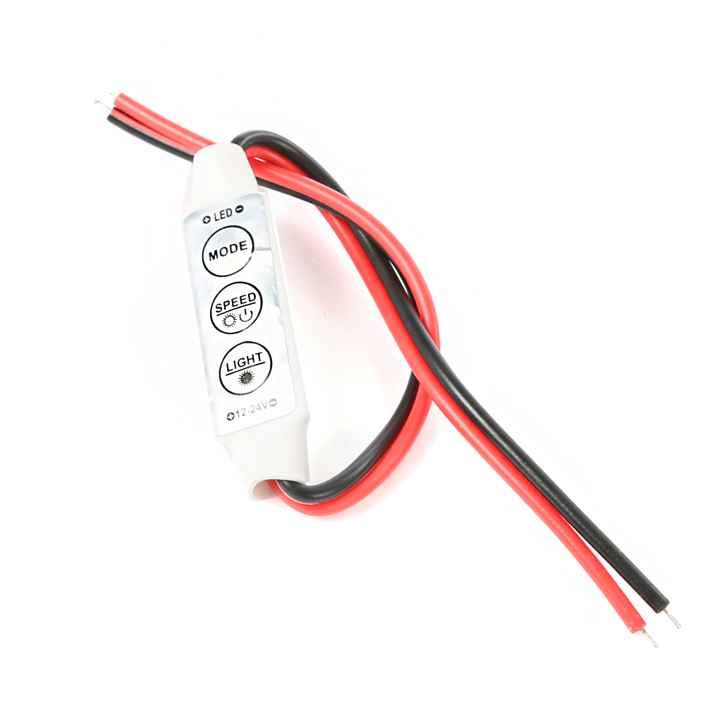 Sladd-kontrollenhet LED-slinga 12-24V, 9A, utan kontakt
