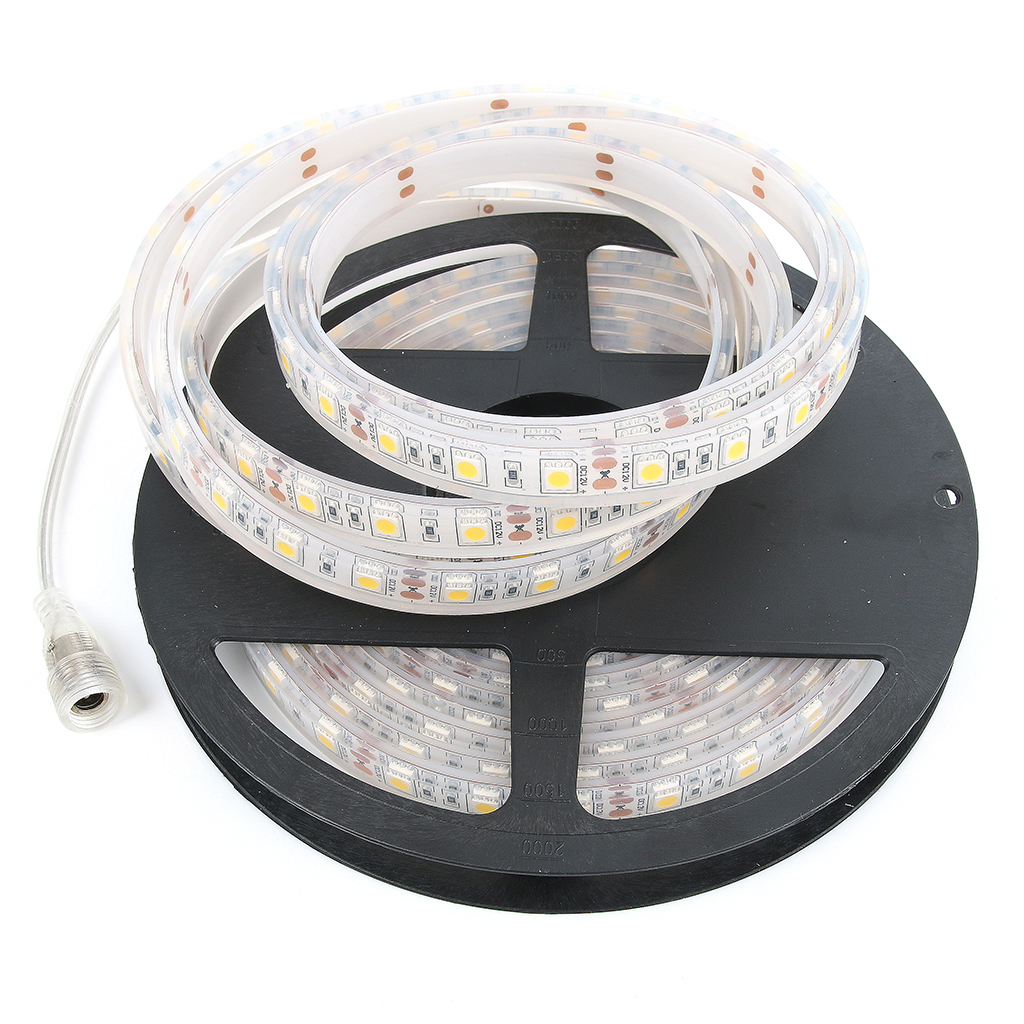 LED-list PureStrip Silica, Vattentät, Extra ljusstark, 5m / rulle, Neutralvit