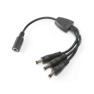 Kabel Splitter 3-1 LED-slinga 5,5mm x 2,1mm