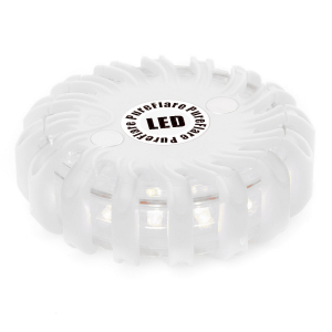 Ladattava LED-valokiekko PureFlare, Valkoinen