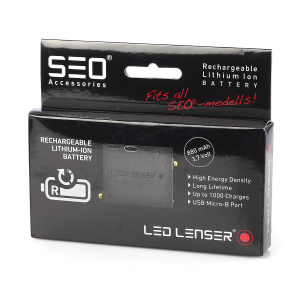 LED Lenser SEO 7R Batteri