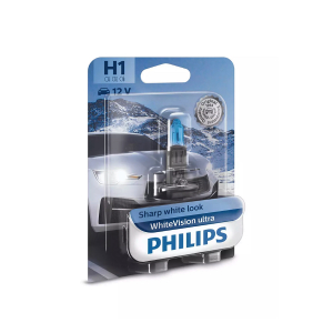 Halogenlampa Philips WhiteVision ultra, 55W, H1