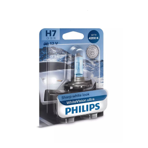 Halogeenipolttimo PHILIPS WhiteVision ultra, 55W, H7