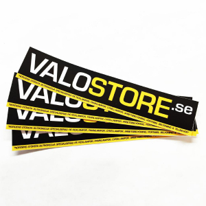 Klistermärke, VALOSTORE / LUMONITE® Logo
