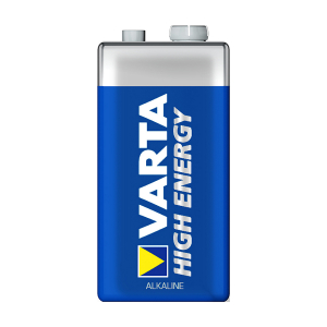 9V-batteri VARTA High Energy, 1 stk.