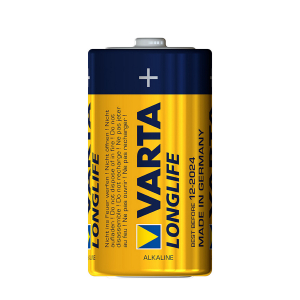 C-batteri VARTA Long Life, 2 stk.